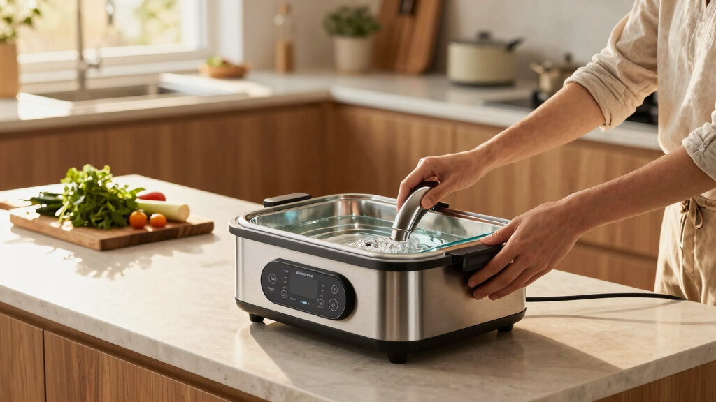 digital sous vide cooker