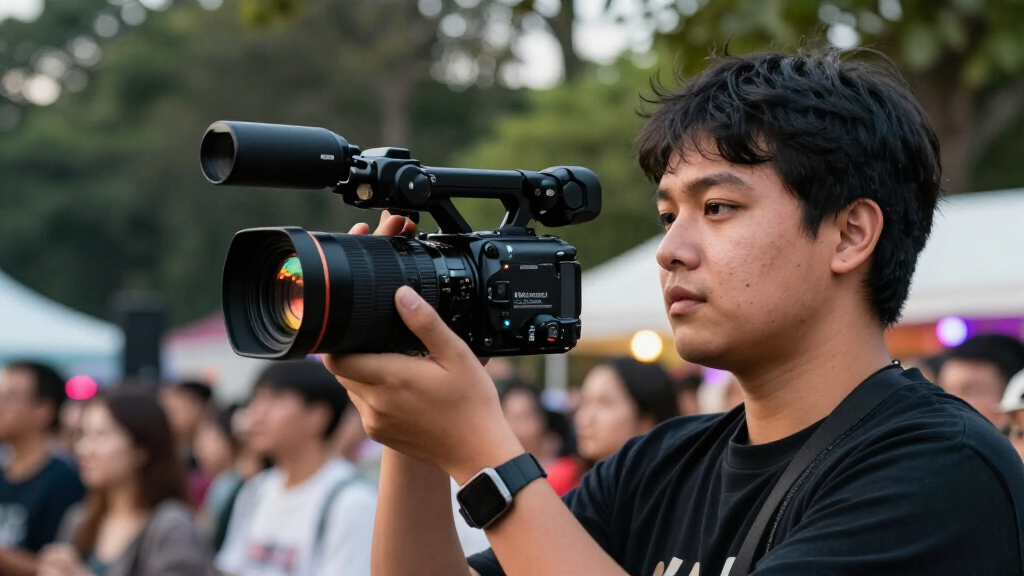 camcorder for live events optical zoom