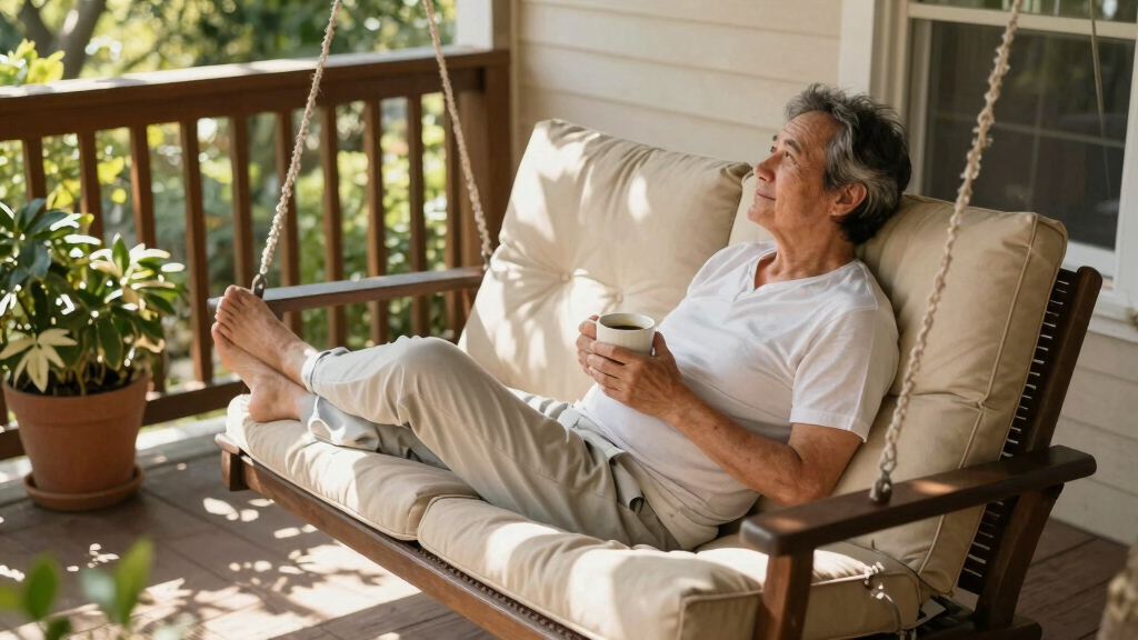 best cushioned porch swings for adults