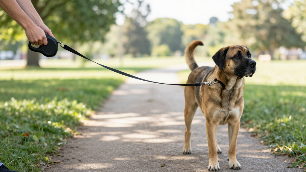 retractable leash for large breeds
