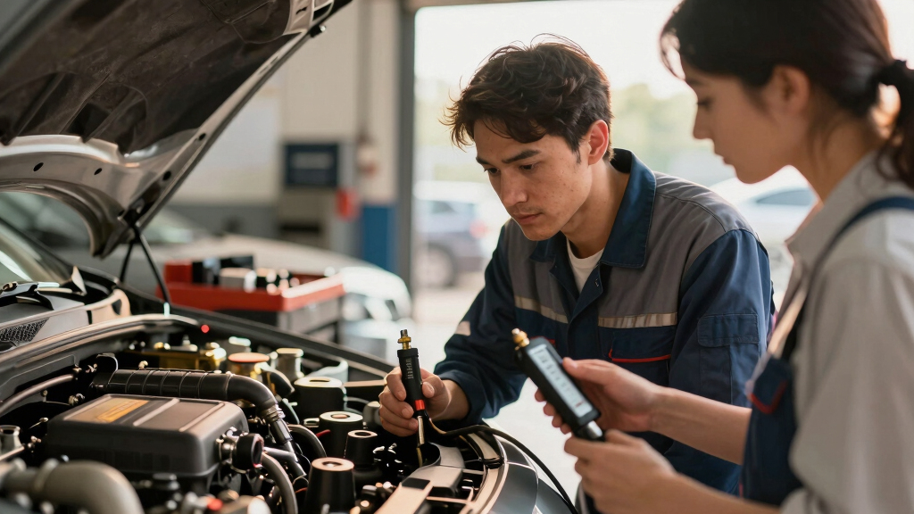 automotive engine oil testers