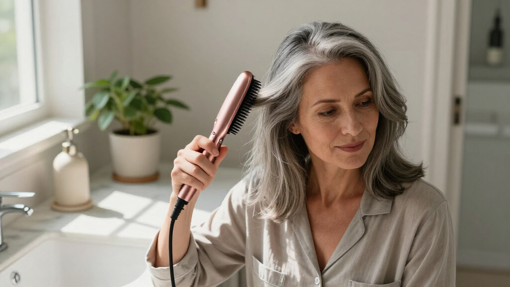 premium hair straightening brushes