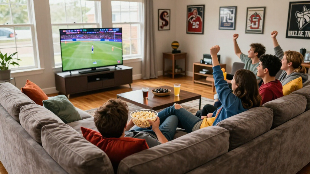 best sectional sofa for watch parties