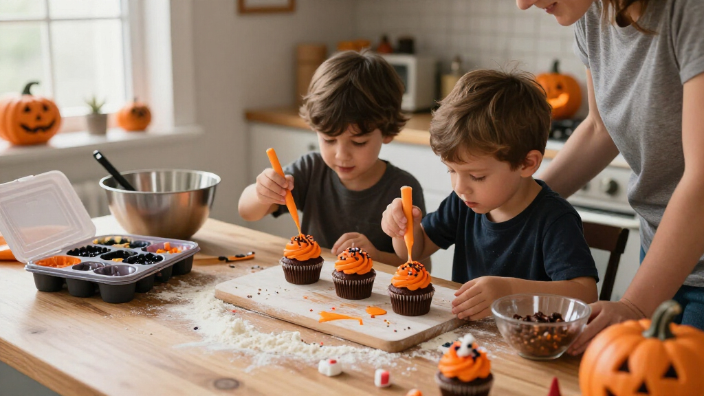 Halloween cupcake decorating kits