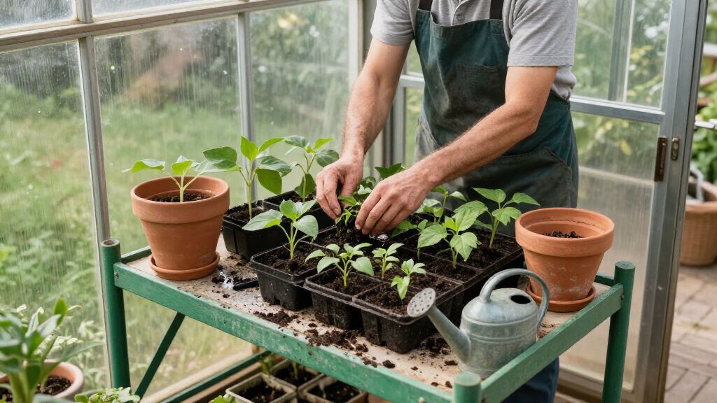 greenhouse shelving units