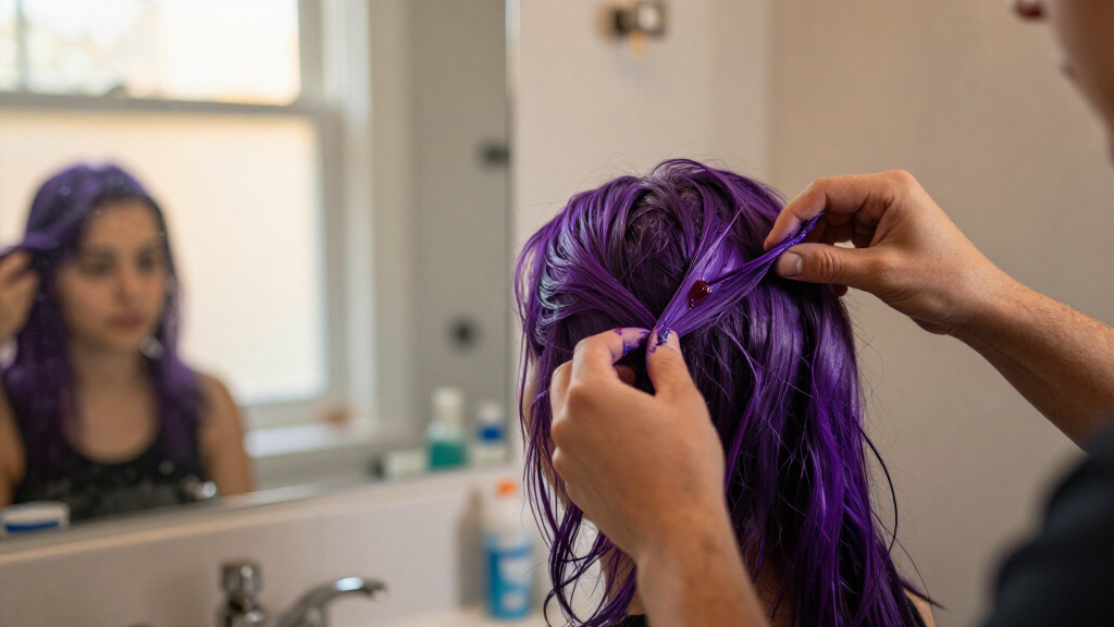 Halloween hair color wax
