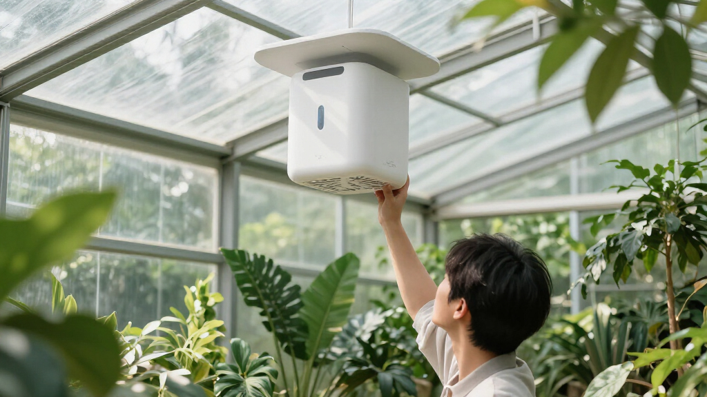workshop air purifier ceiling mount