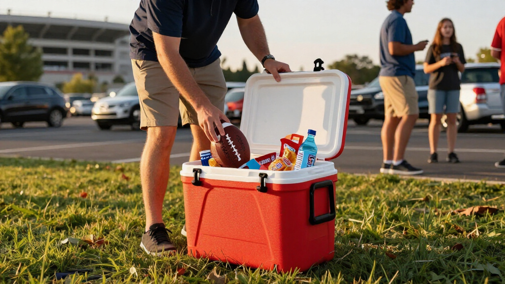 NFL tailgating coolers