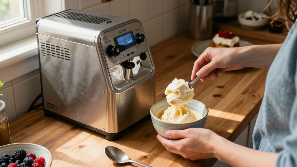 ice cream makers with compressor