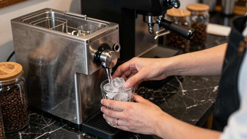 ice makers coffee bar