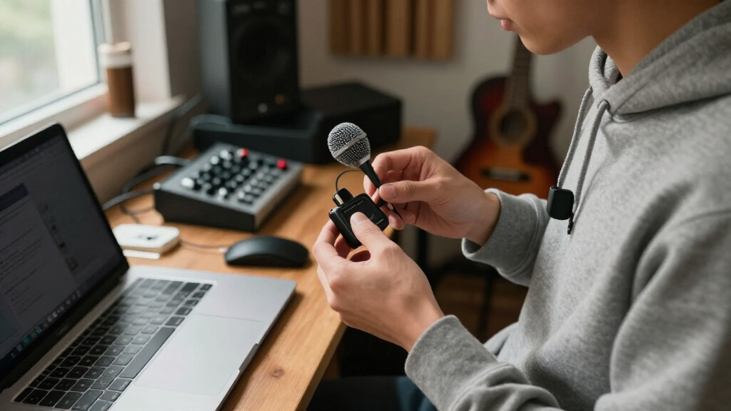 wireless microphone for creators
