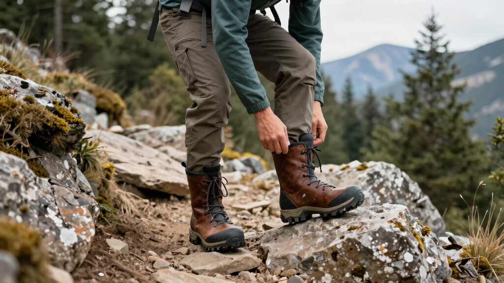 premium hiking boots for rugged trails