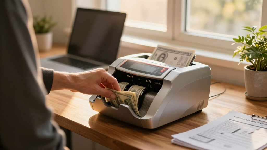 commercial cash counting machine
