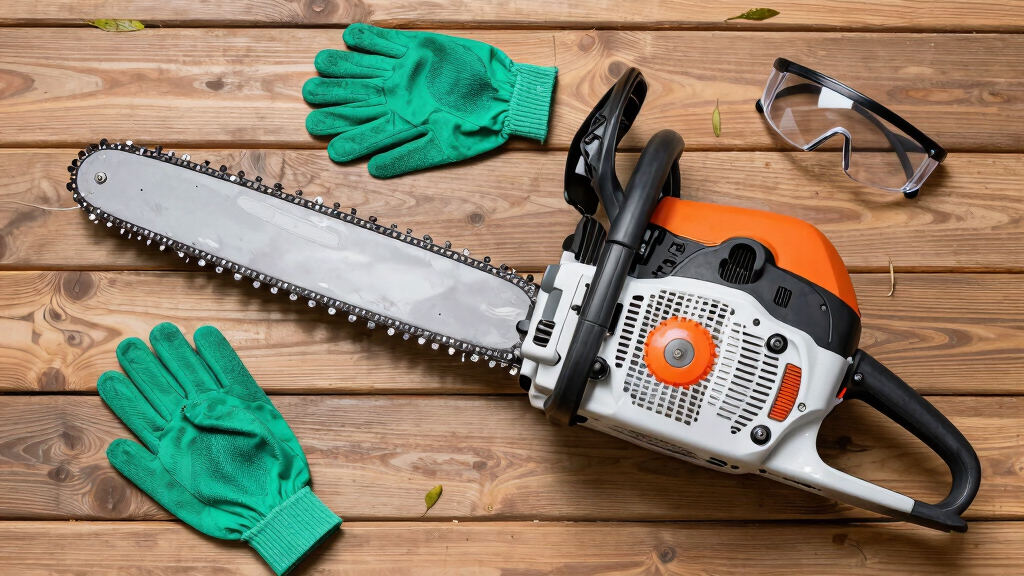 chainsaw for large trees