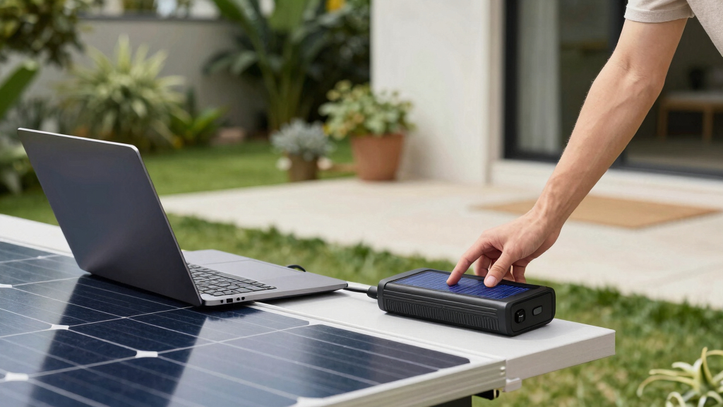 solar-powered laptop chargers