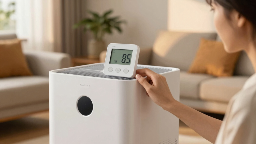 dehumidifier with builtin hygrometer