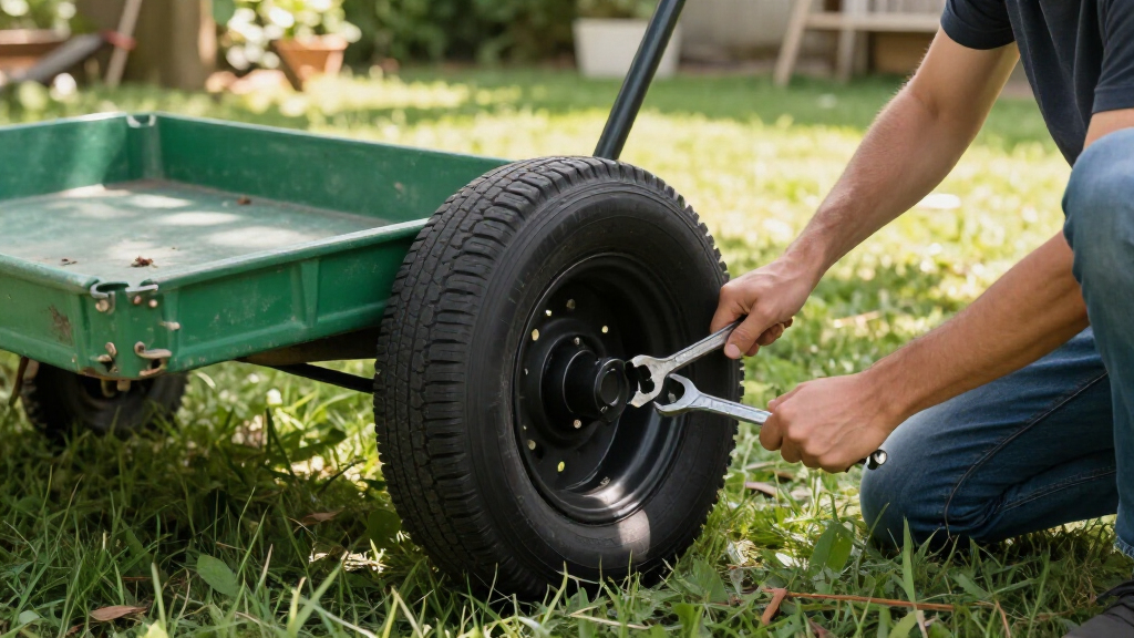 best flat free replacement tires for yard carts