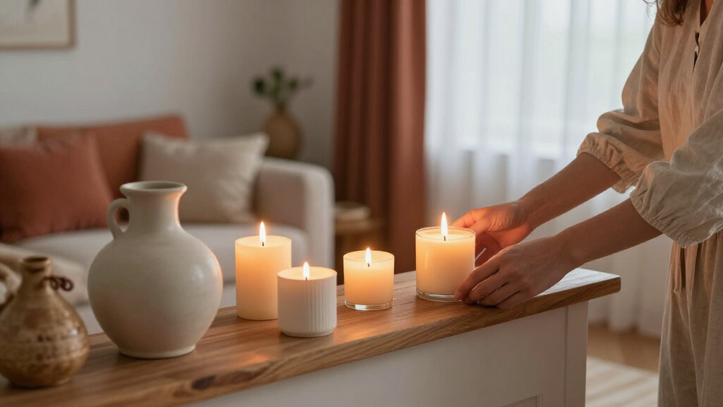 decorative candles for home