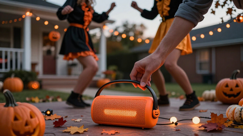 portable Bluetooth Halloween speakers