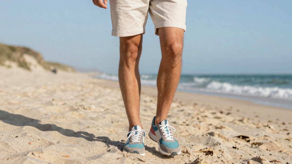 best summer sneakers and shorts