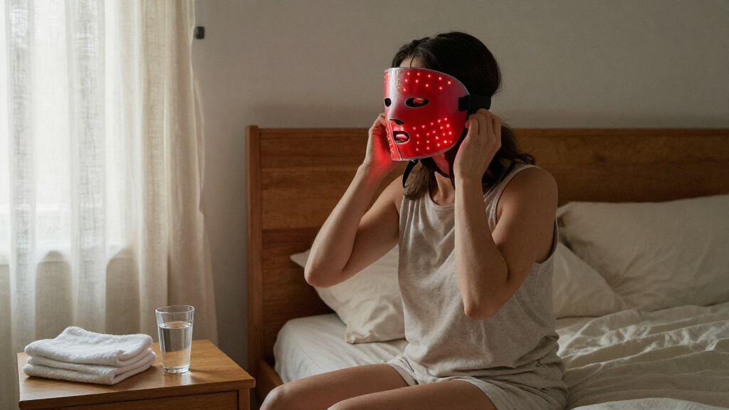 red light therapy mask