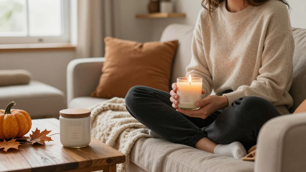 fall scented candles soy