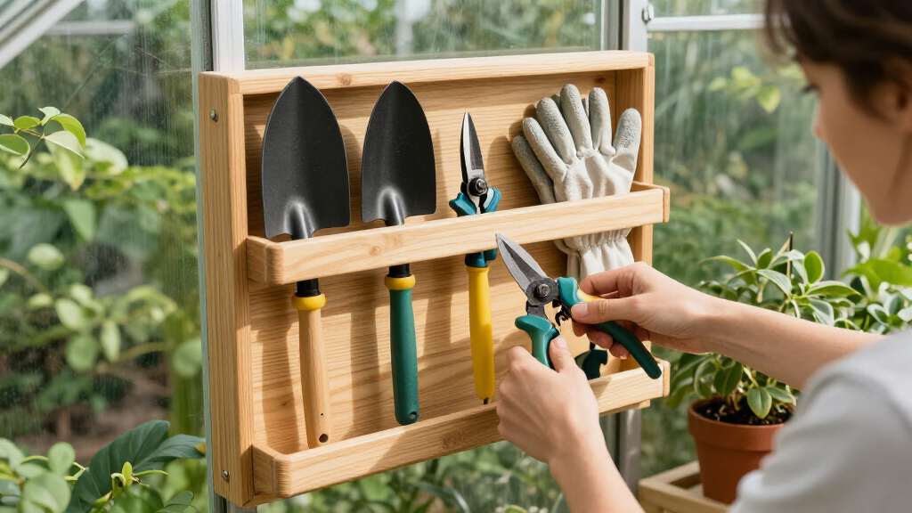 garden tool storage organizers