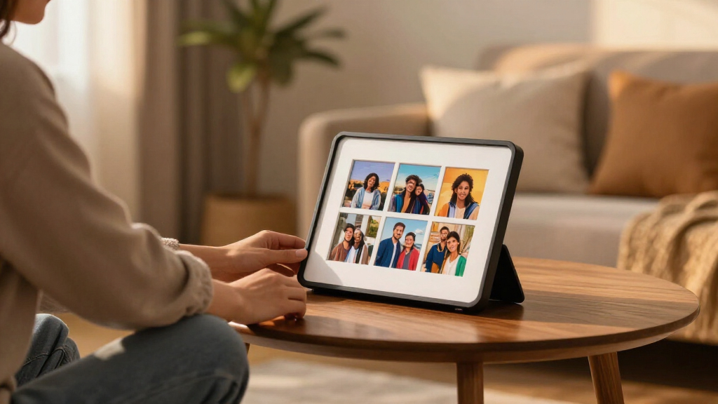 digital picture frame 15 inch wifi