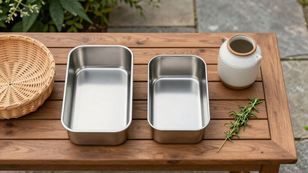 outdoor kitchen storage containers