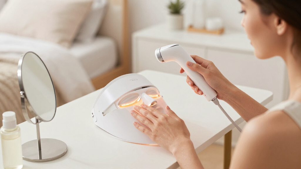 best LED skincare device for acne and glow
