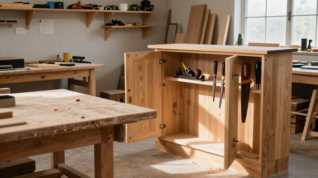 woodworking tool storage cabinets