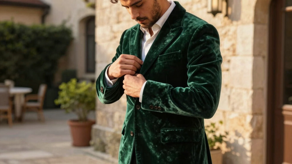 best men's velvet jackets