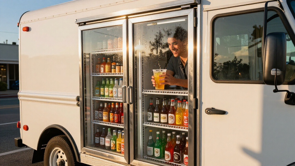 top rated beverage refrigerator for food truck
