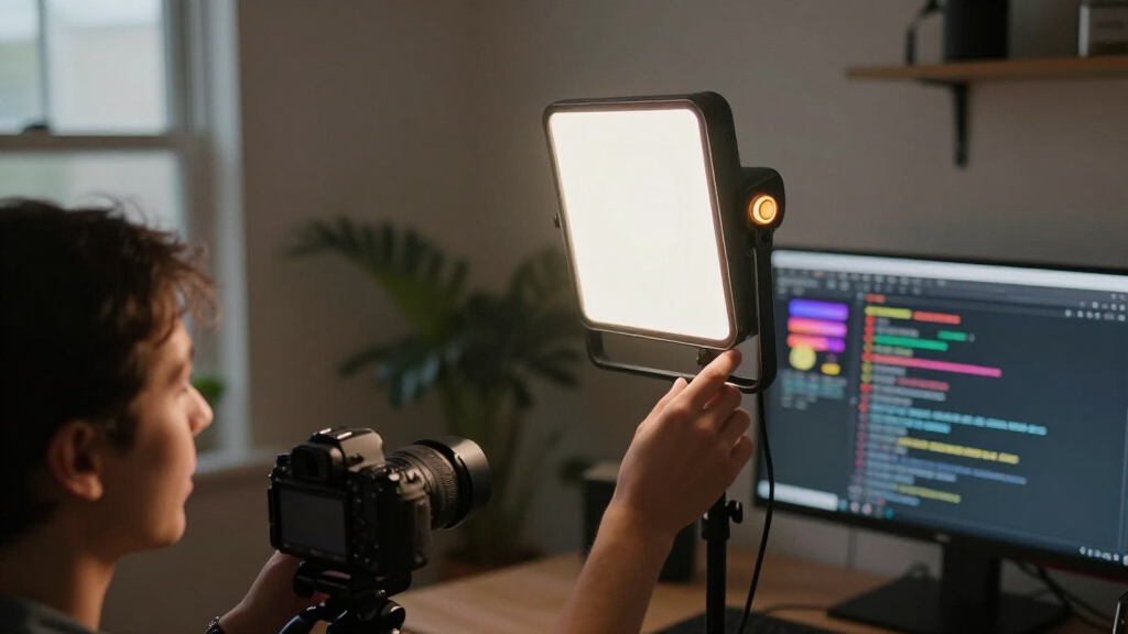 portable live streaming lights