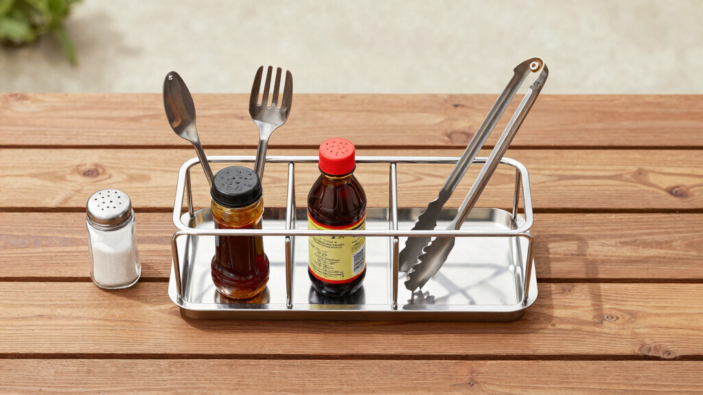 grill caddy organizer