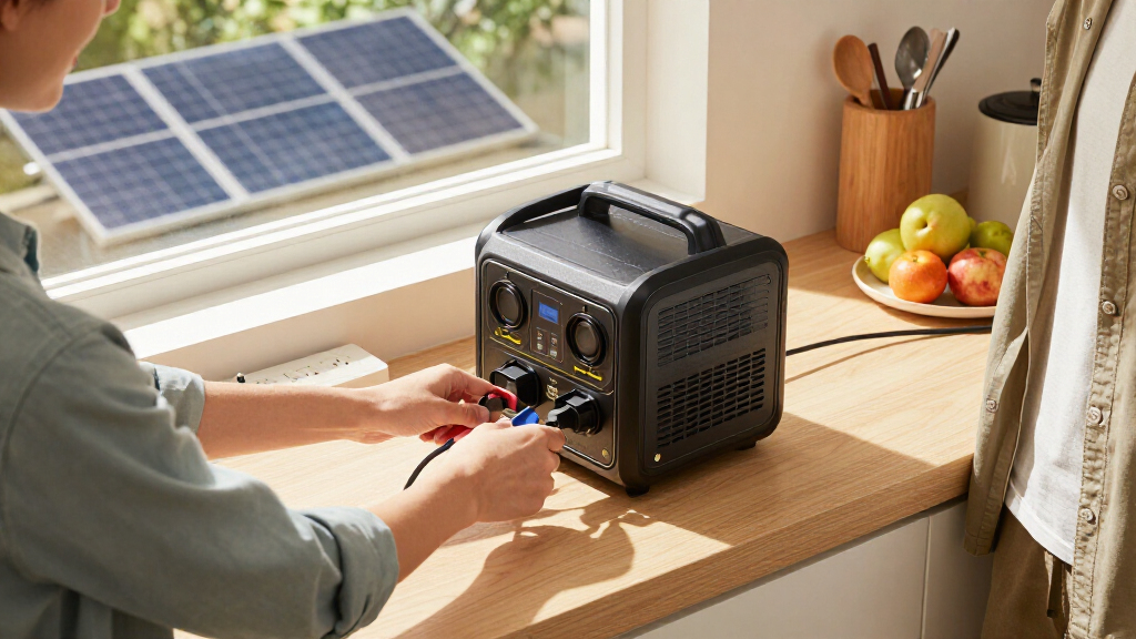 solar generator for home backup