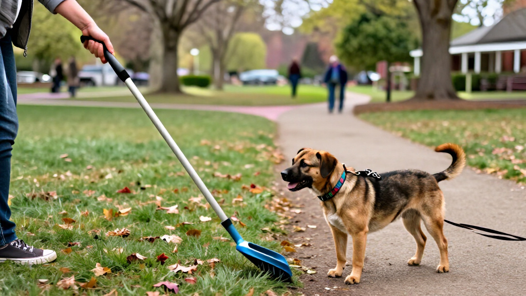 handsfree poop scooper