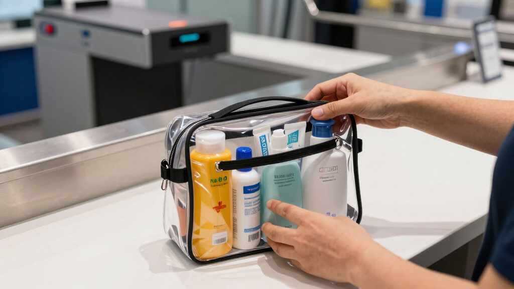 best clear toiletry bags for airport security