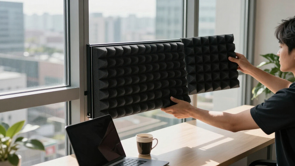 window soundproofing kit for office