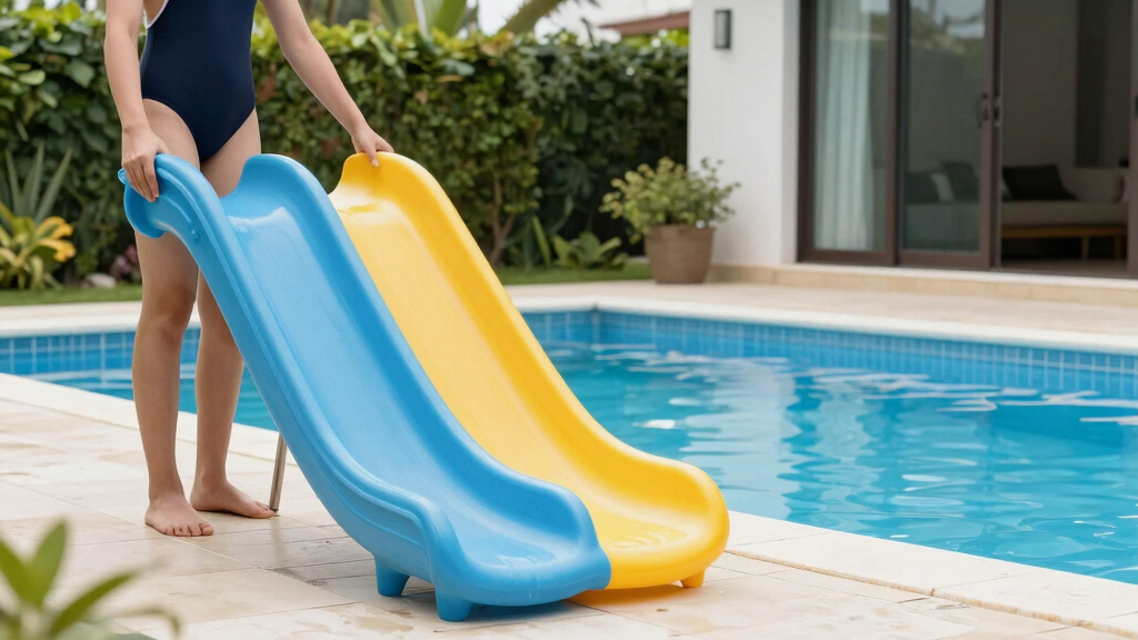 best pool slide for inground pool