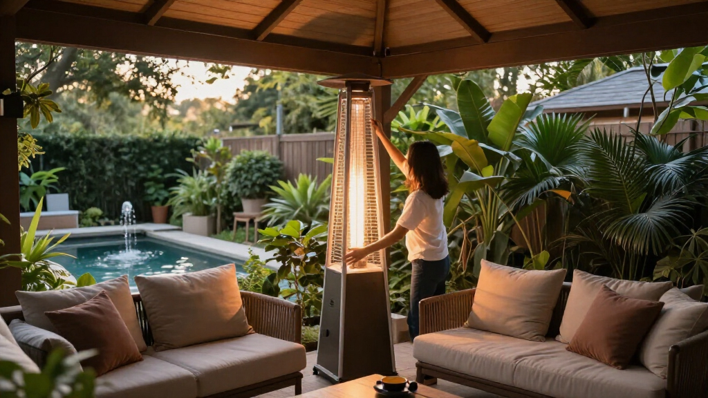 best outdoor heater for gazebo