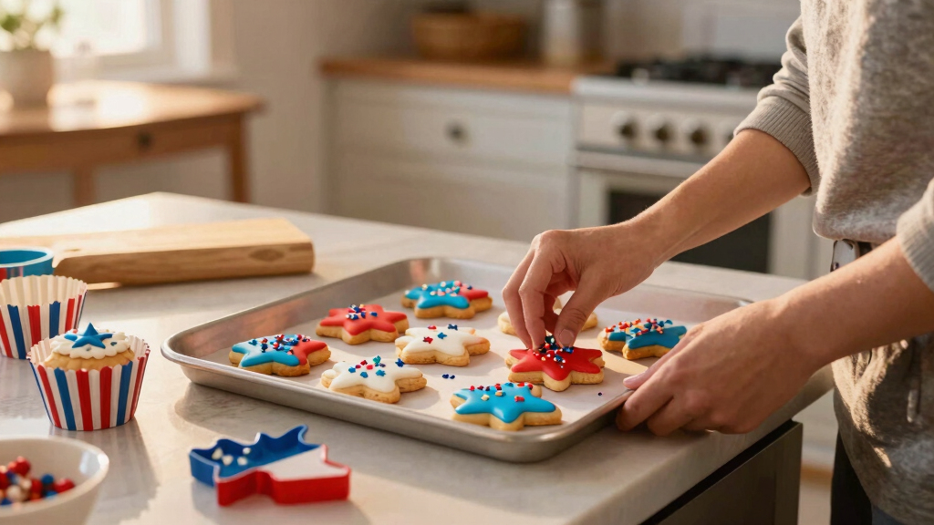 patriotic themed baking supplies