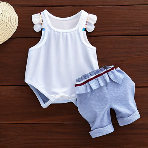 ZOEREA Toddler Girl Clothes, 2Pcs Baby Girl Outfits Spring/Summer Stripe/Floral T-Shirt+Bib Overall Shorts Clothing Set 1-5T