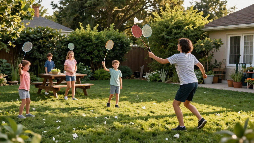 backyard badminton set