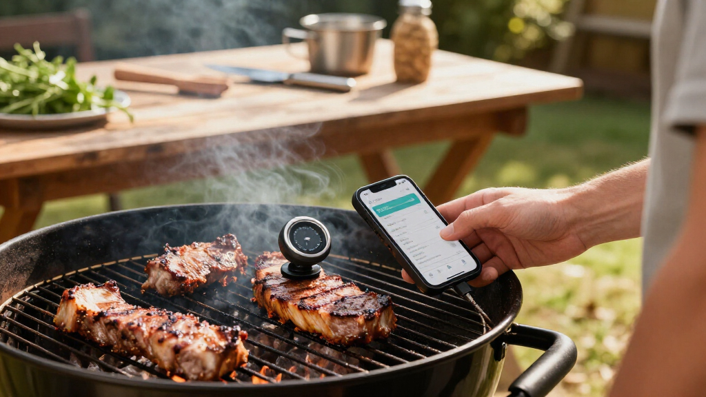 multichannel wireless grill thermometer
