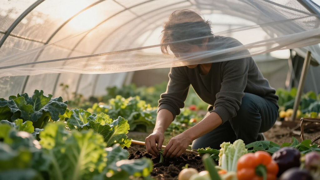 best shade net tunnel for hot weather gardens