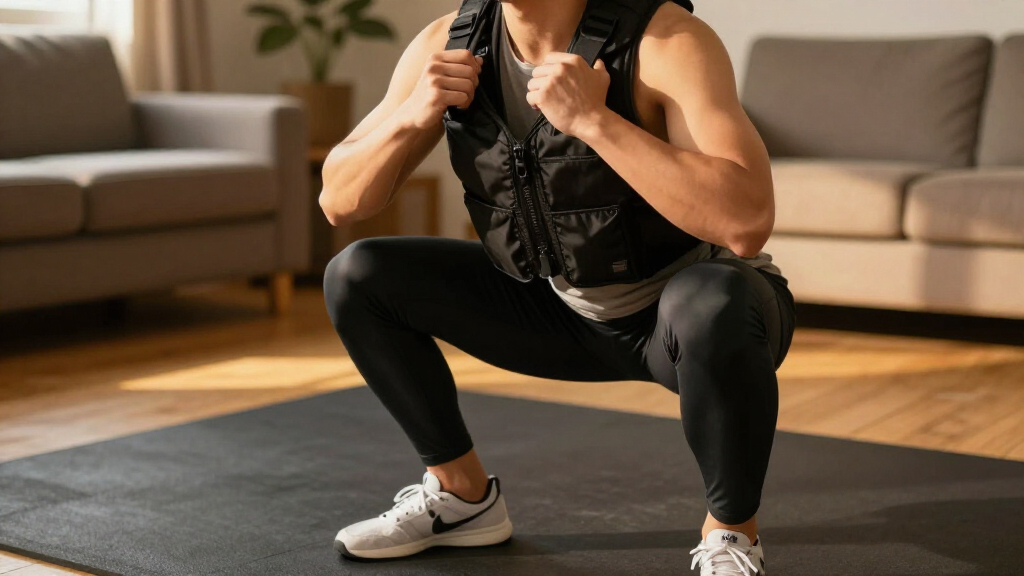 weighted vest sets for home training