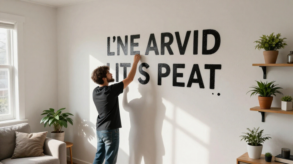 motivational quote wall art