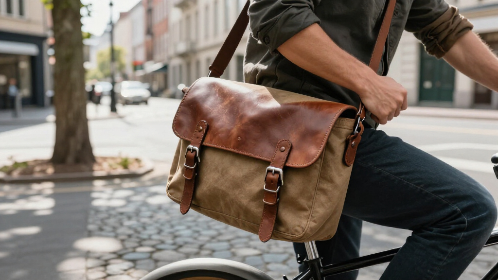 stylish bike messenger bags