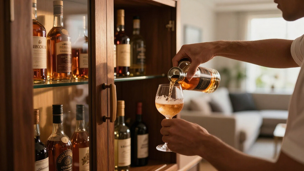 best bar cabinet for home entertaining